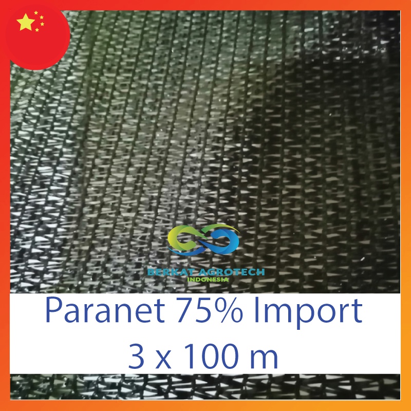 Paranet 75% / 3  m / import / (Eceran)