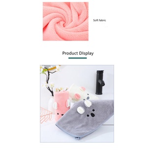 Handuk Mandi Dewasa Microfiber Bulu Motif Koala 70x140cm Handuk Anak Kuping Super Lembut Import