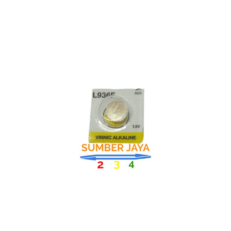 Baterai Jam / Battery L936F Lithium 1,5V JAPAN TERMURAH