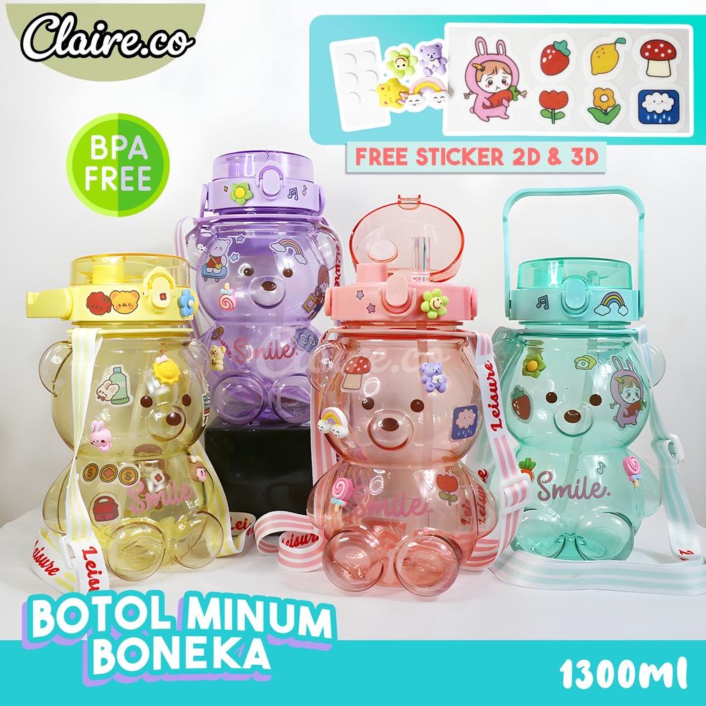 BOTOL BONEKA POLOS 1,5L / BOTOL MINUM POLOS BONEKA / BOTOL VIRAL TERMURAH TERLARISS...,,,,,