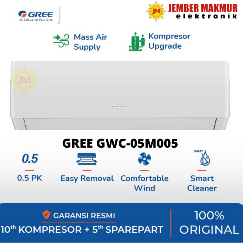 GREE AC GWC 05M005S ½pk 385 WATT GWC05M005S GREE