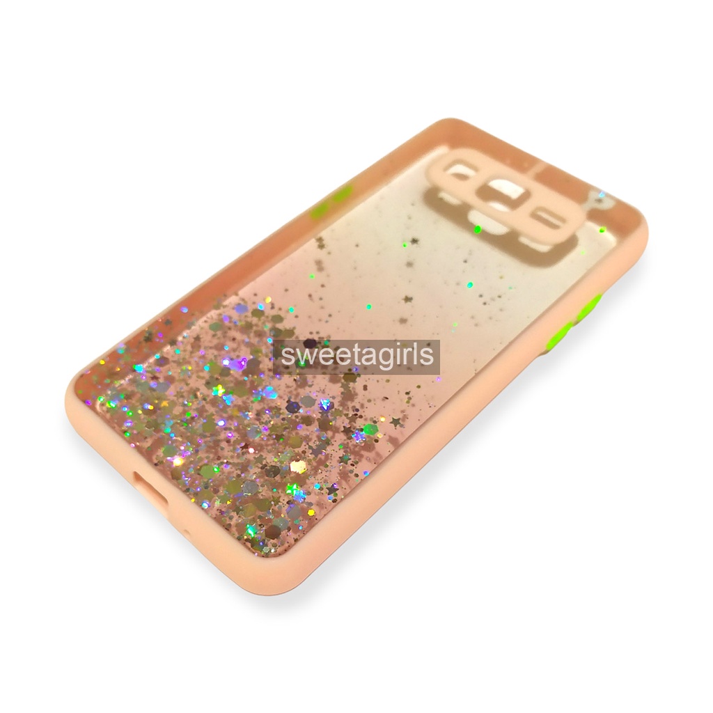 Case Glitter Full Colour untuk Samsung Galaxy J2 Prime-  Grand Prime - J5 Prime - J2 2015 - J2 Core - sweetacase.id - / GRATIS ONGKIR / Casing Berkilau / kesing pelindung Kamera / Berkilau / penutup kamera