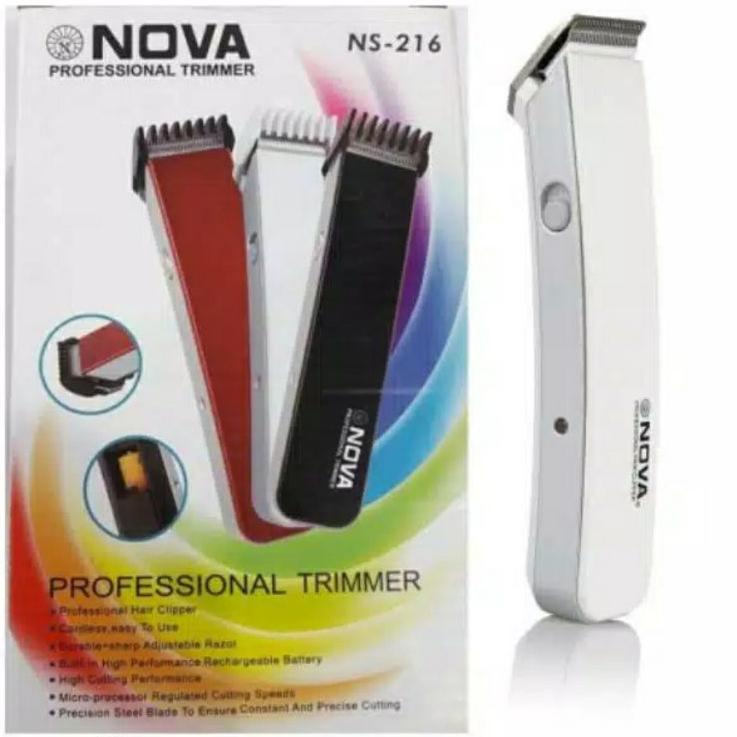 ✷ Alat Cukur Rambut Kumis Jenggot Nova 216 / Hair Clipper Nova 216 Murah ✮