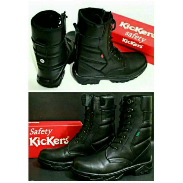 PROMO SEPATU Safety KULIT ASLI kickers