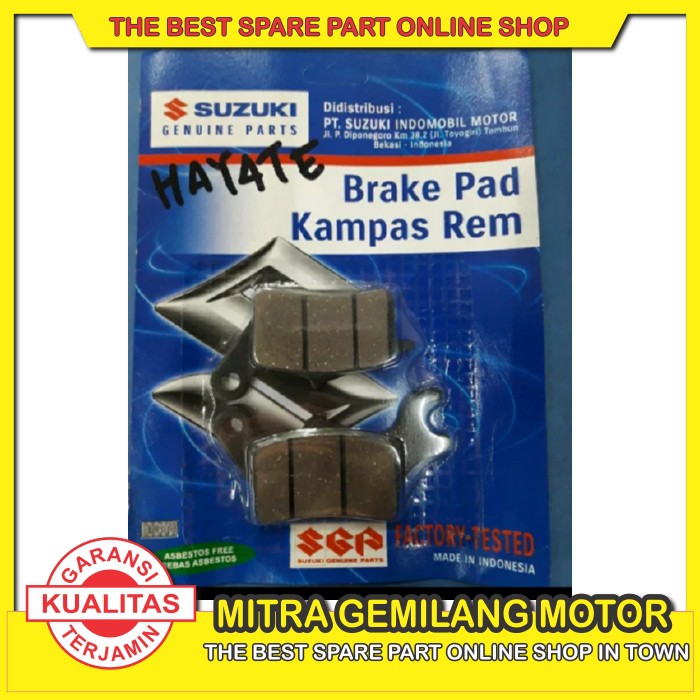 KAMPAS REM DEPAN HAYATE ASLI SGP