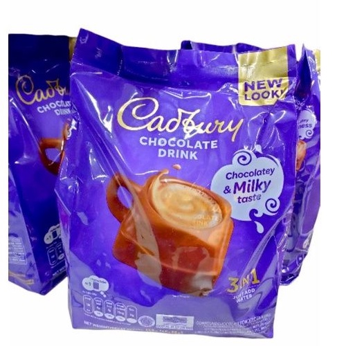 

Cadbury hot chocolate 3in1 isi 15 sachet
