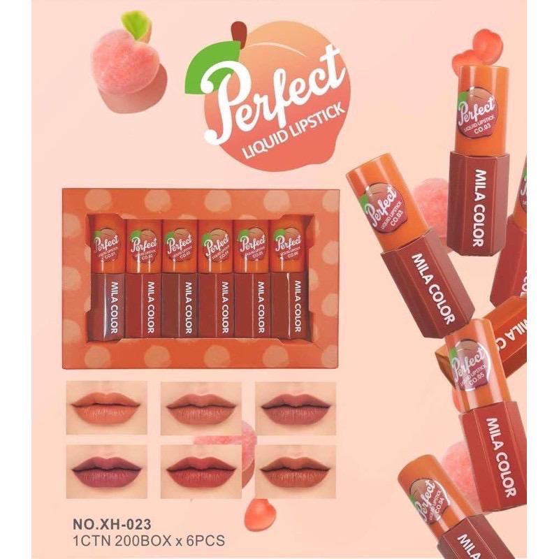 (CYBER) COD TERMURAH  ecer MILA COLOR Perfect Liquid Lipstick