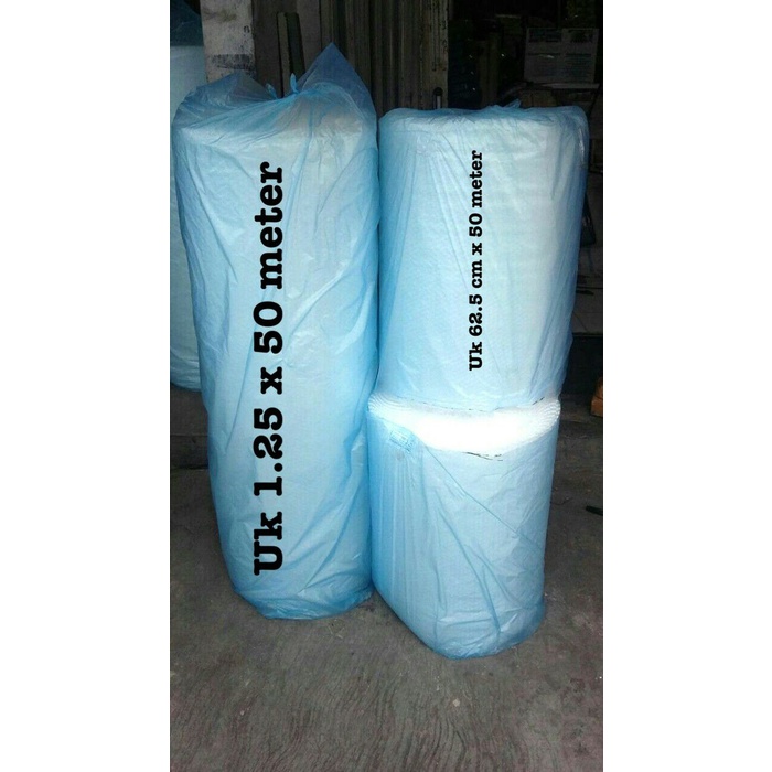 

BUBLE WRAP/PLASTIK PELINDUNG PAKET UK 10MTR X 1'25MTR (KHUSUS BANDUNG)