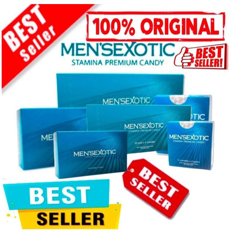 Mensexotic Candy Original Penambah Stamina Pria isi 25 Permen