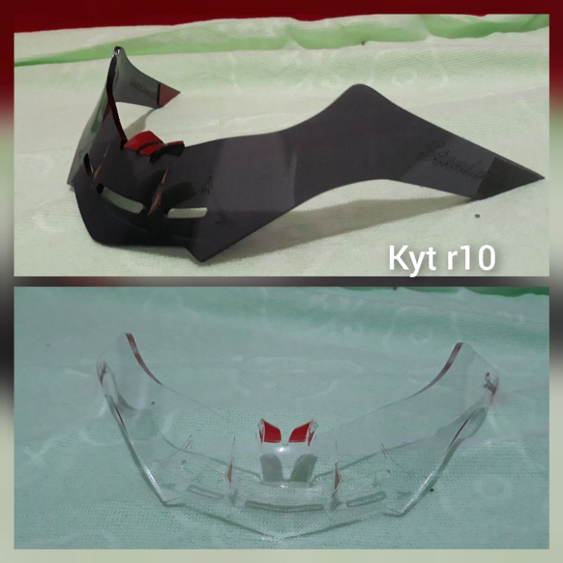 spoiler helm kyt r10/spoiler kyt r10/spoiler kyt r10 gpr