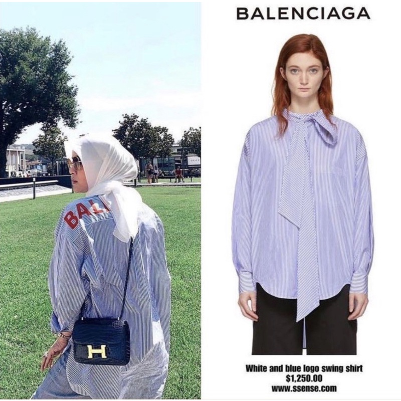 Kemeja Balenciaga Olla Ramlan