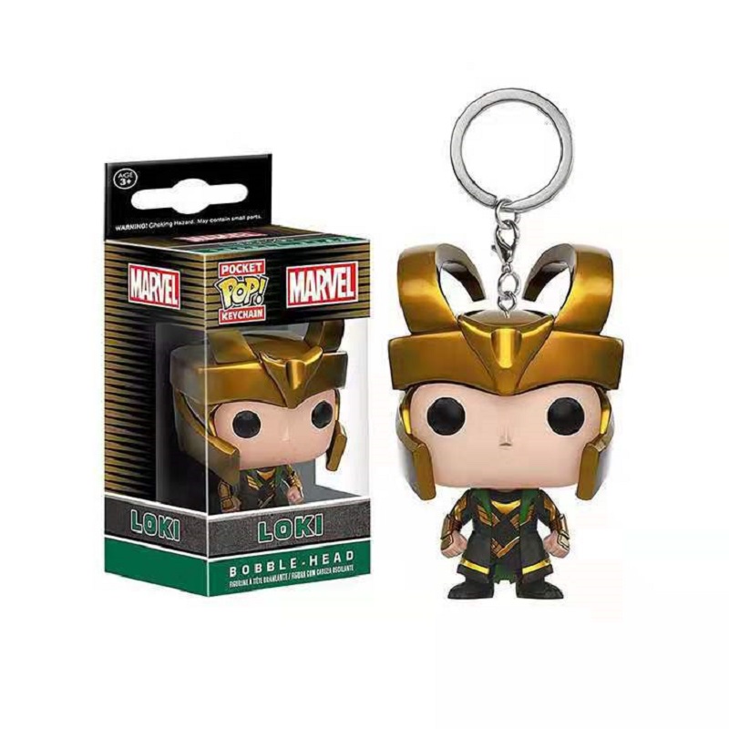 Gantungan Kunci Funko POP Super Hero X-Men Bahan PVC Dengan Magneto Wolverine