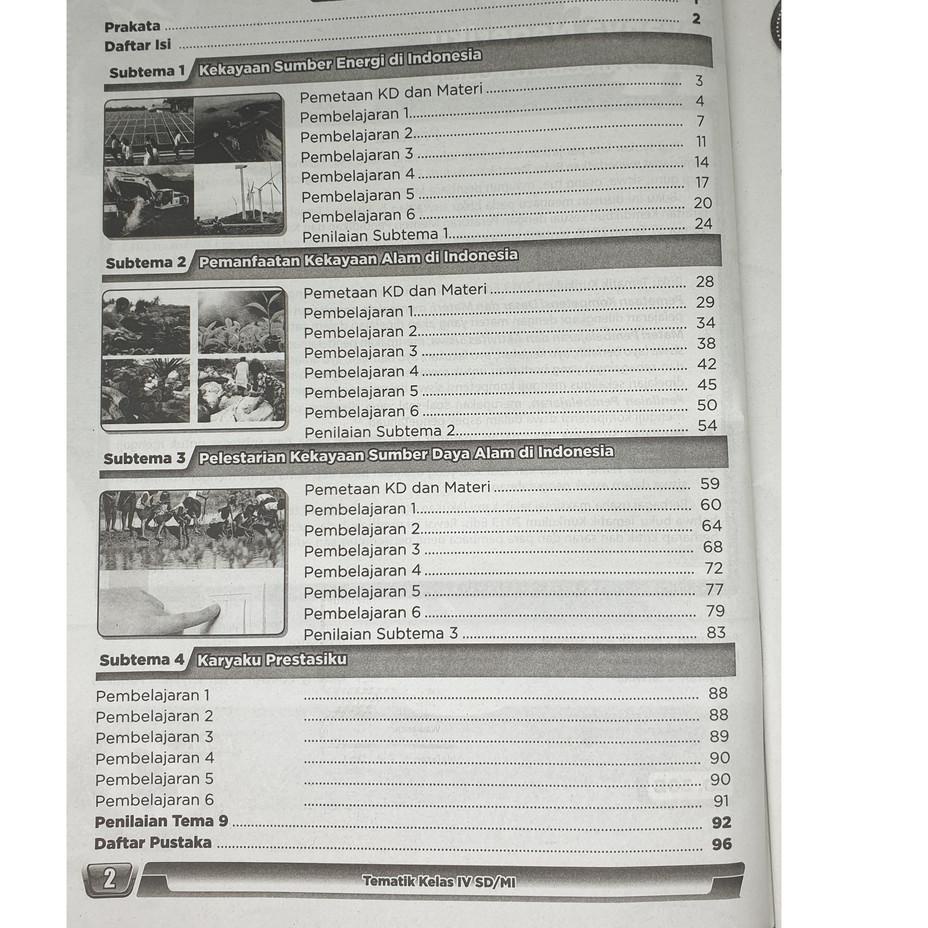 TERBARU  PAKET LENGKAP LKS TEMATIK SD/ MI KELAS 4 NEW TEMA 6 7 8 9 SEMESTER 2 2022 | Eksis ED 30B |