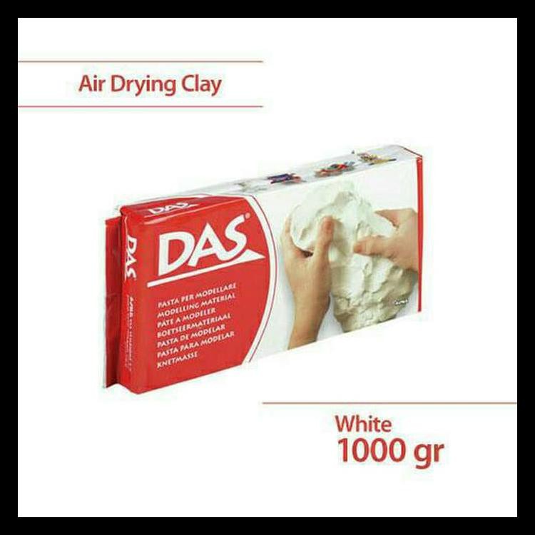 Clay / Tanah Liat Das Putih 1 Kg Bagus Termurah