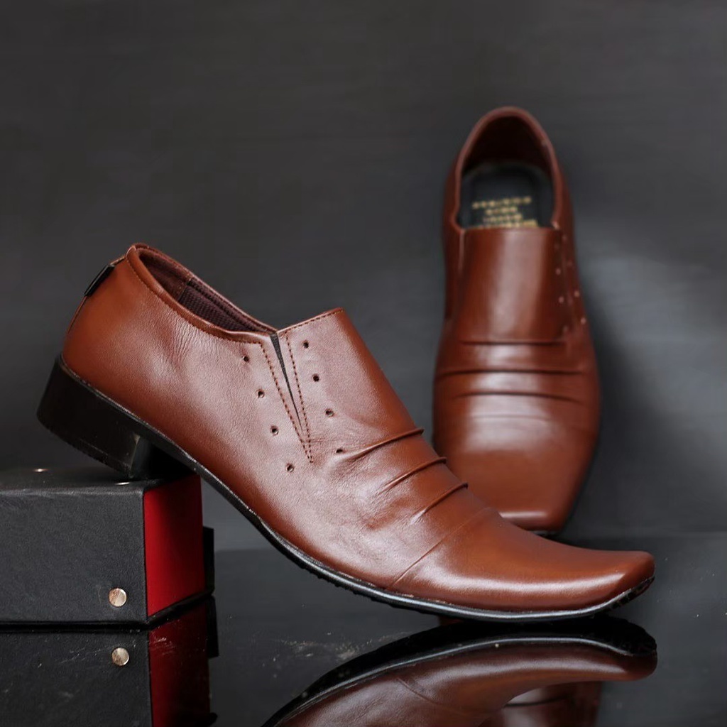 SEPATU PANTOPEL PRIA DEWASA CEVANY KULIT FORMAL CASUAL PANTOFEL FASHION PRIA KERJA KANTOR GURU PNS PESTA RESMI NYAMAN || PANTOPLE KULIT PRIA LOAFER MURAH TRANDY BERKUALITA