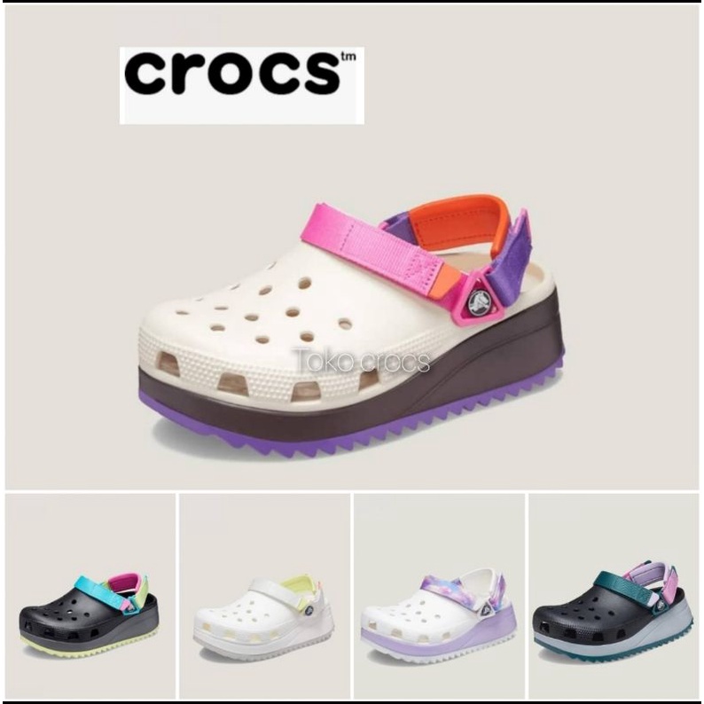 Sandal Wanita crocs Hiker Clog / crocs Classic hiker clog / Sandal Crocs Wanita