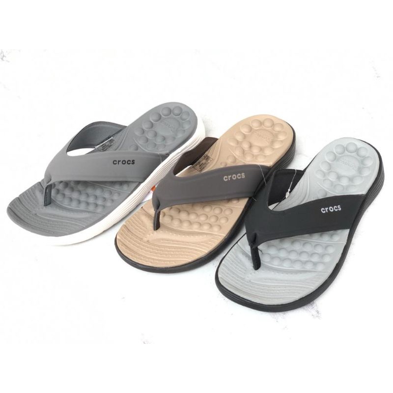 Sandal Crocs Reviva Flip / Sandal Crocs Reviva Jepit / Sandal Pria / Sandal Wanita / Sandal Crocs Jepit Reviva / Reviva Flip Men / Reviva Flip Women