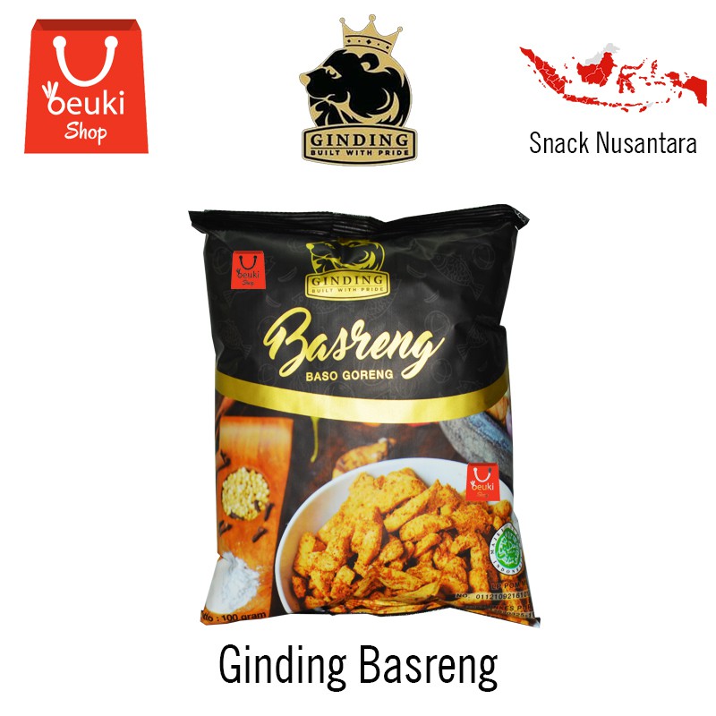 

Ginding Basreng Baso Goreng Premium Khas Bandung Renyah Nikmat Rasanya - 100gr