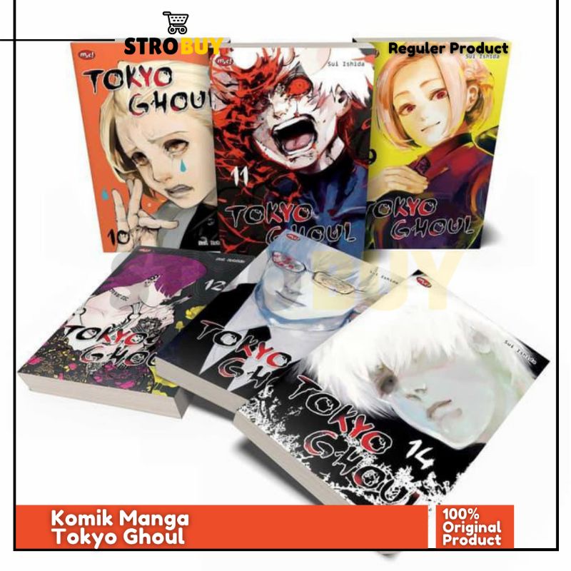 Komik Tokyo Ghoul 1 - 14 Ready Stok