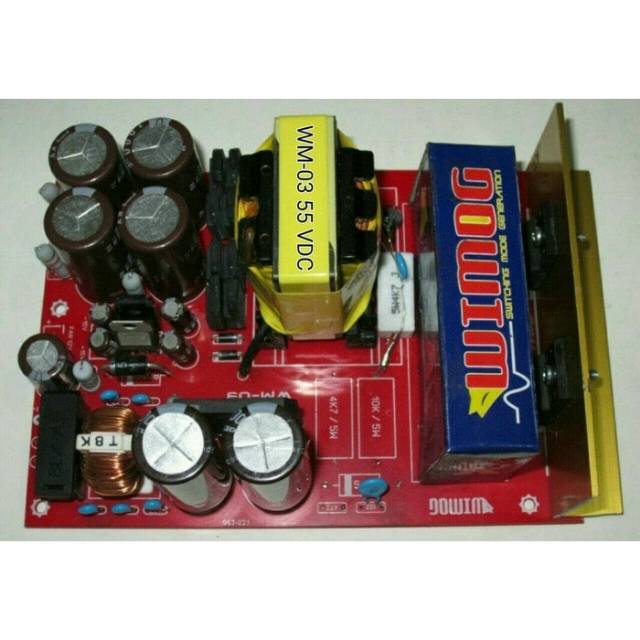 SMPS AMPLIFIER 10A CT 55V