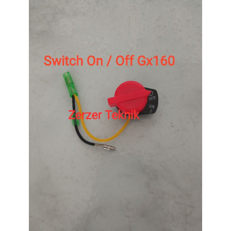 SWITCH ON/OFF GX160 / SAKLAR ON/OFF GX160