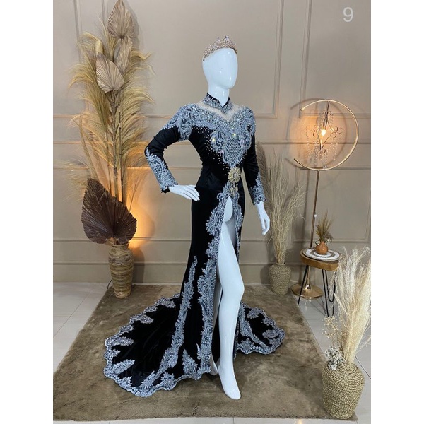 GAUN PENGANTIN BELUDRU BEREKOR//GAUN PENGANTIN ADAT JAWA//MINANG//GAUN