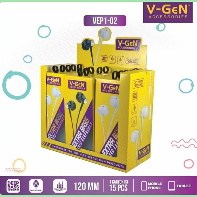 HEADSET V-GEN VEP1-02