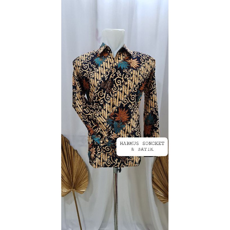 KEMEJA BATIK PRIA SUTRA PREMIUM