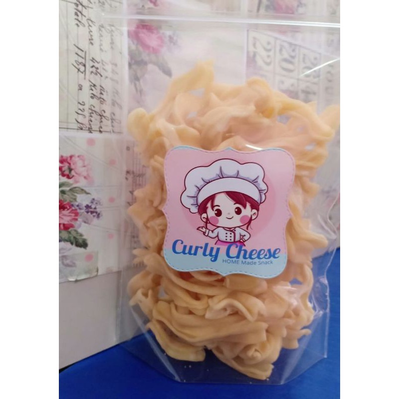 

Curly Cheese Stick / Stik Keju Keriting - 125gr