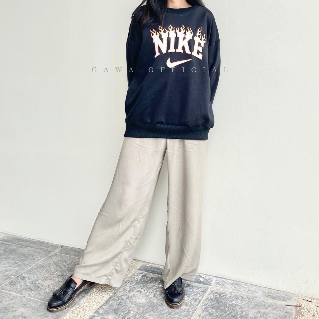 SWEATER OVERSIZE WANITA NIKE SWEATER WANITA PRIA KEKINIAN-3