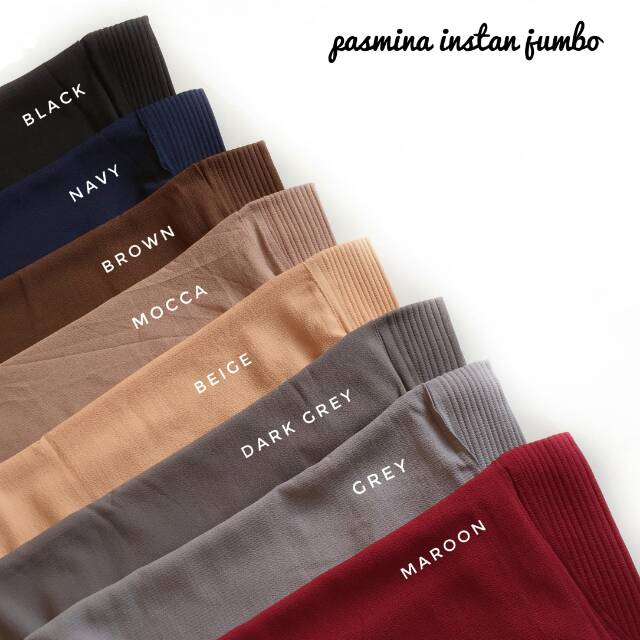 Pasmina Instan Jumbo pad free cadar by Zanuba ORI