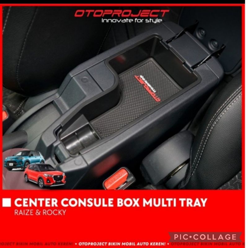 Jual Console Tray Laci Console Box Toyota Raize Dan Daihatsu Rocky Console Box Multi Tray