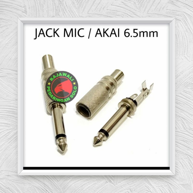 JACK MIC AKAI BESI JACK MONO AKAI