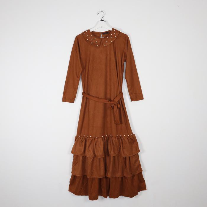 Gamis Wanita Muslimah bata