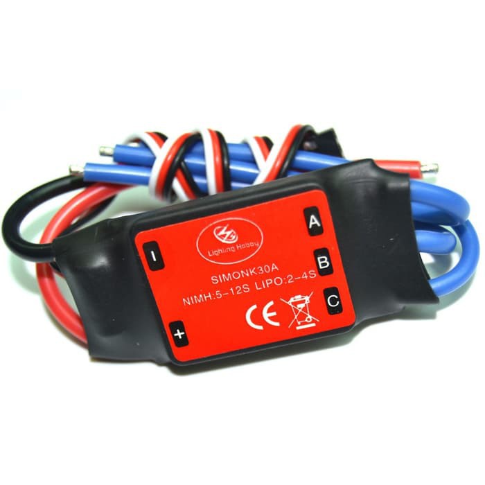 1x 30a Simonk Brushless Esc