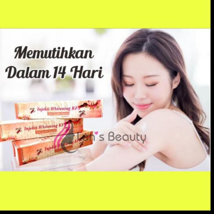 Order,,, Injeksi Whitening KFS Pemutih Badan Len's Beauty