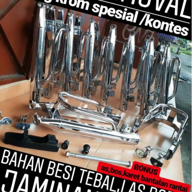Swing Arm Ova RxKing finising krom special kontes