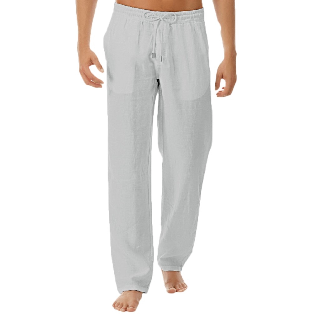 white summer trousers