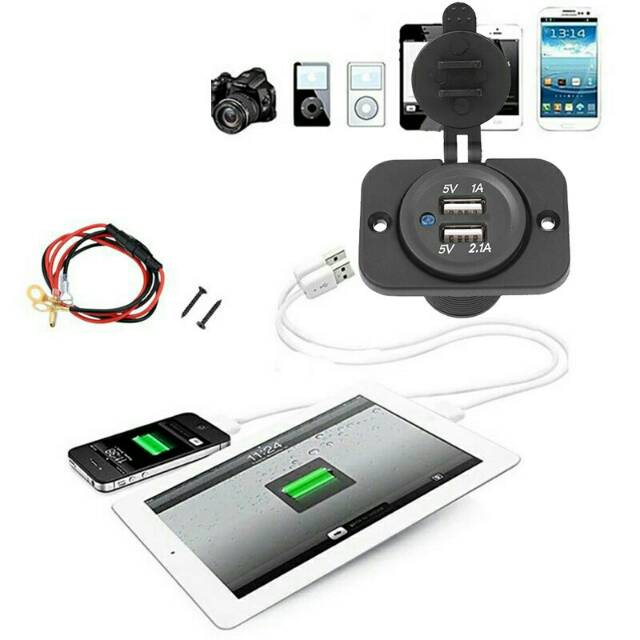 Charger / Cas hp untuk di motor n mobil