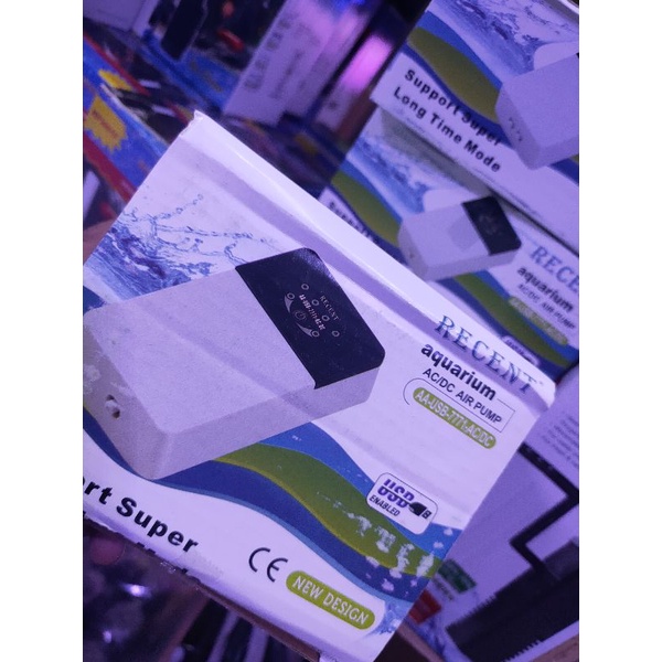 AERATOR AC DC Recent AA7771, Aerator bisa di cas USB,air pum AC DC, Recent AA 7771 USB