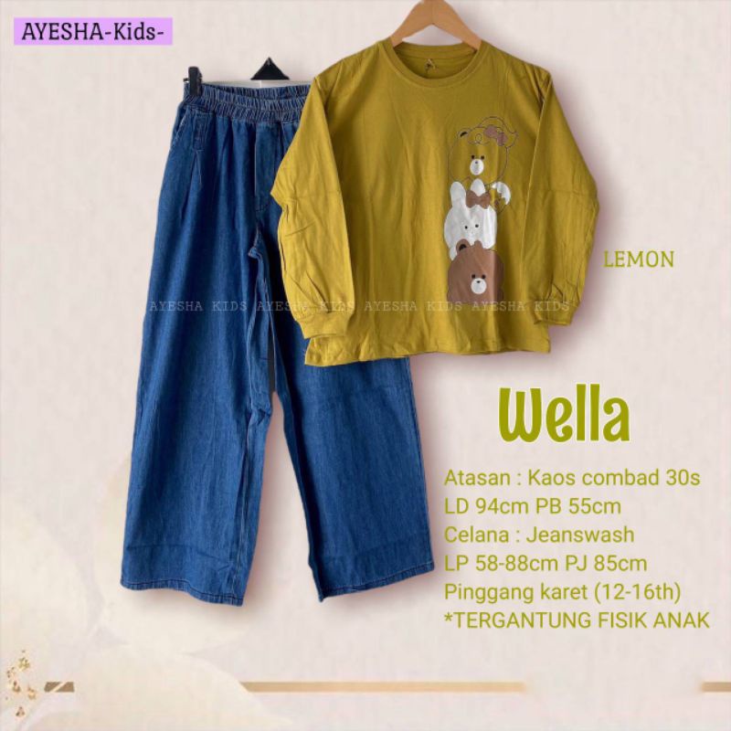 WELLA SET KULOT ANAK TANGGUNG COMBAD 30S HIGH QUALITY RECOMMENDED