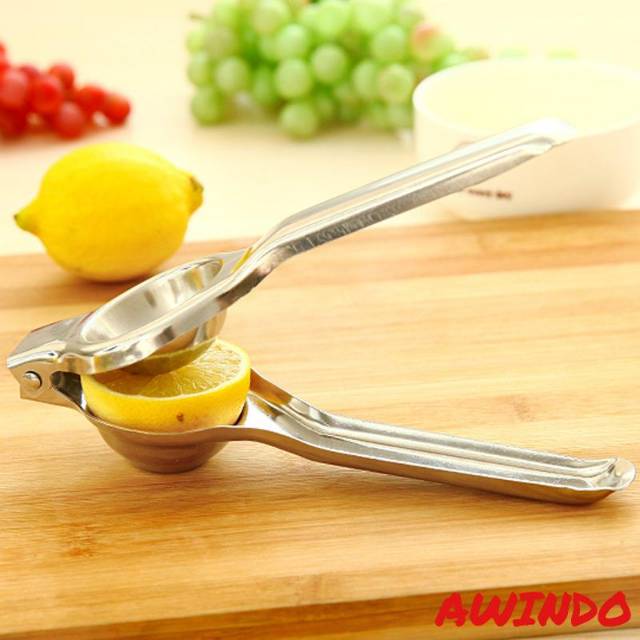 ALAT PERAS JERUK LEMON SQUEEZER PEMERAS JERUK LEMON STAINLESS STEEL
