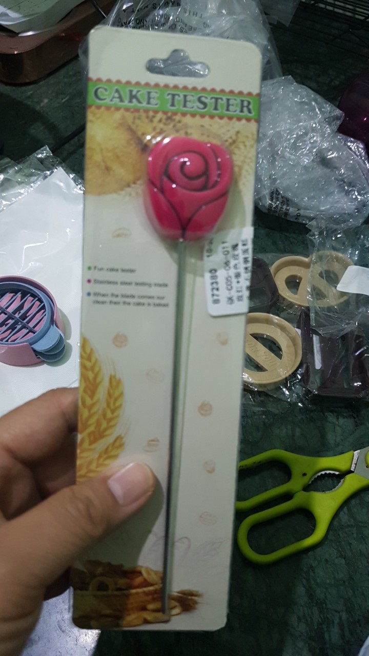 Alat Tester Kue Model Jarum Panjang Bahan Stainless Steel Untuk Perlengkapan Dapur