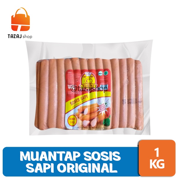

MUANTAP Sosis Sapi Ori Short 1 Kg
