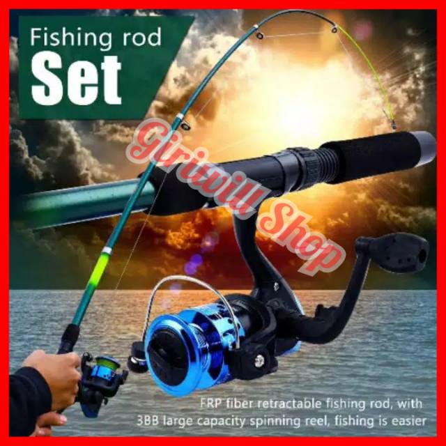 {COD}1 Set Alat Pancing Daido Murah Berkualitas Import Terlaris 3BB