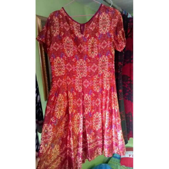 dress pesta preloved matahari/dress nevada/gamis elzatta