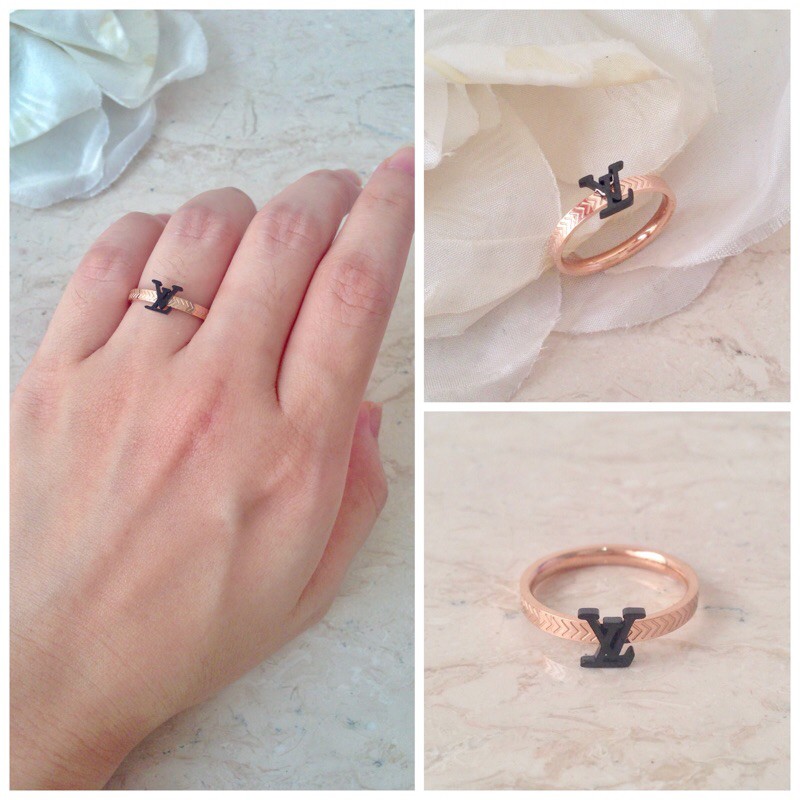 Cincin LV titanium premium murah