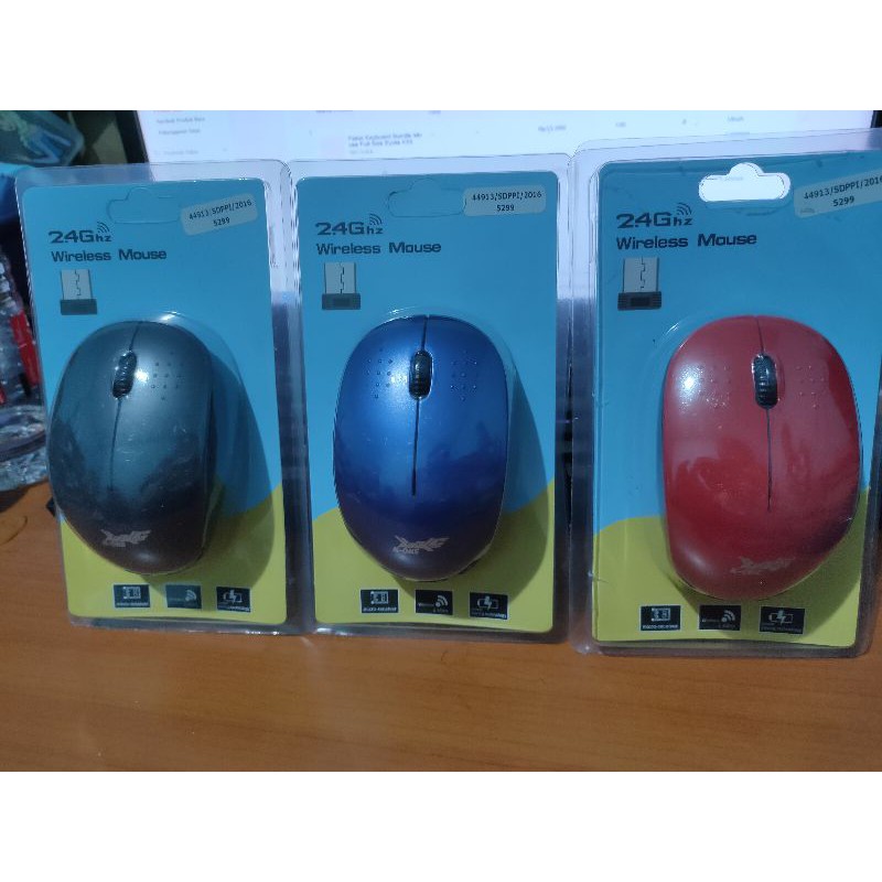 Mouse Wireless 1730 K-One USB 2.4 Ghz 1600DPI Good Quality mouse