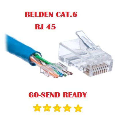 Konecktor RJ 45 BELDEN Original Cat6 (50pcs) RJ45 Cat 6