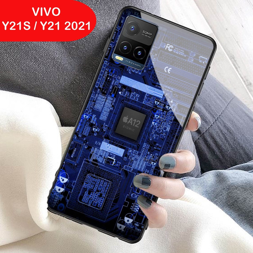 Softcase Handphone VIVO Y21 Y21S Y33S - Case Handphone Y21 Y21S Y33S [T30].